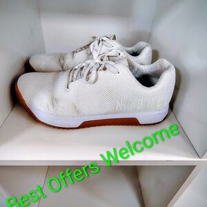 NOBULL White and Brown Men's Athletic Shoes